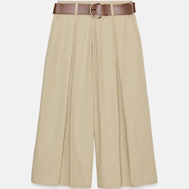 culottes Zara Belted Culottes Zara USA $49.9