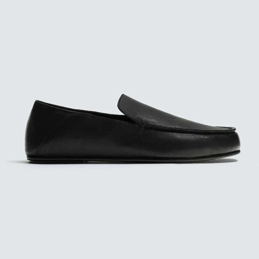 shoes Zara Men's Leather Loafers Zara USA $109