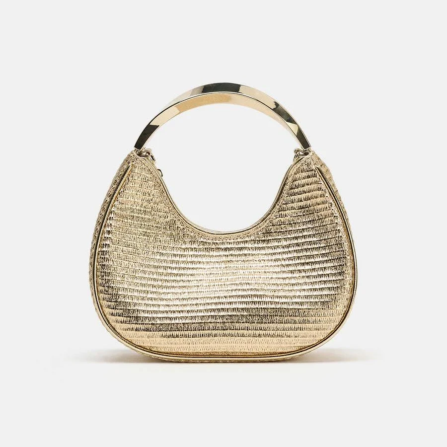 bag Zara Metallic Handle Bag Zara USA $59.9