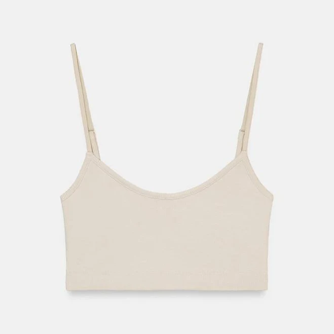 top Zara Seamless Crop Top Zara USA $12.9