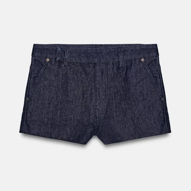 shorts Zara Trf Mid-Rise Denim Shorts Zara USA $45.9