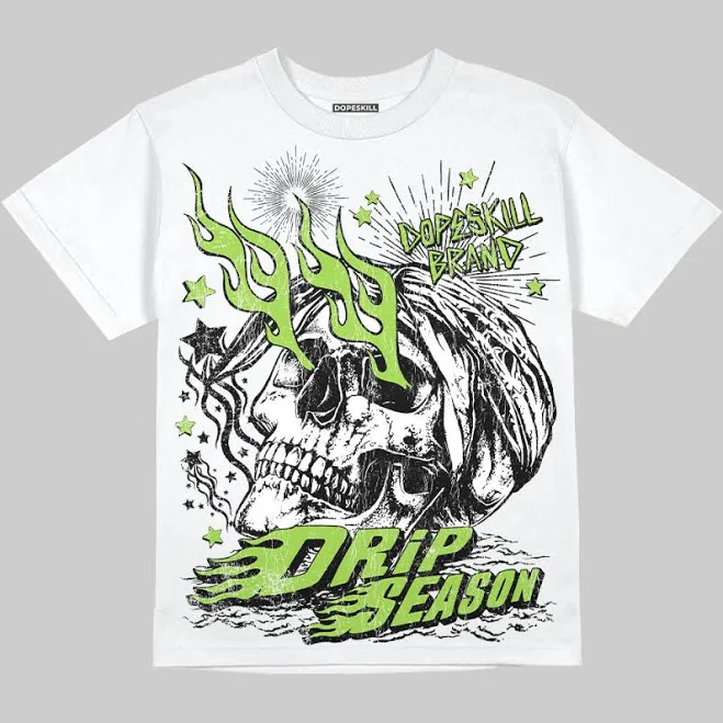 Dopeskill Oversize Print T-Shirt with Drip Season Graphic