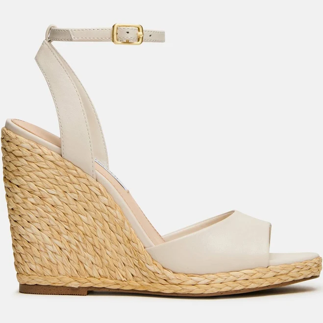 Steve Madden Women's Devin Leather Espadrille Sandals