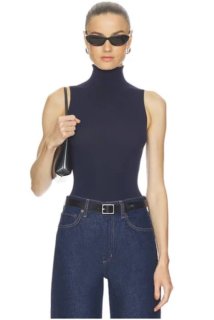 Commando Ballet Sleeveless Mockneck Bodysuit