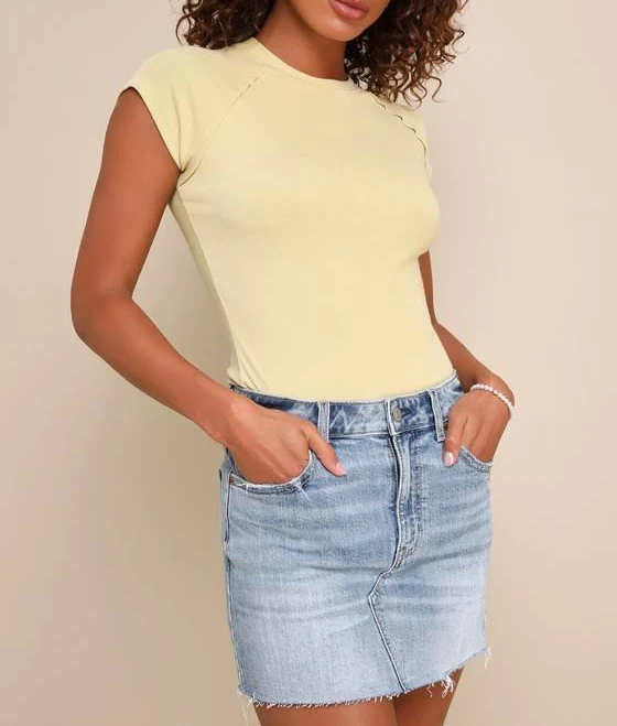 Daze Denim Malibu Mini Skirt