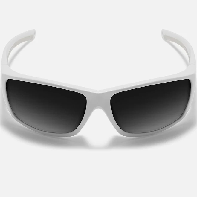 White with Grey Lenses
