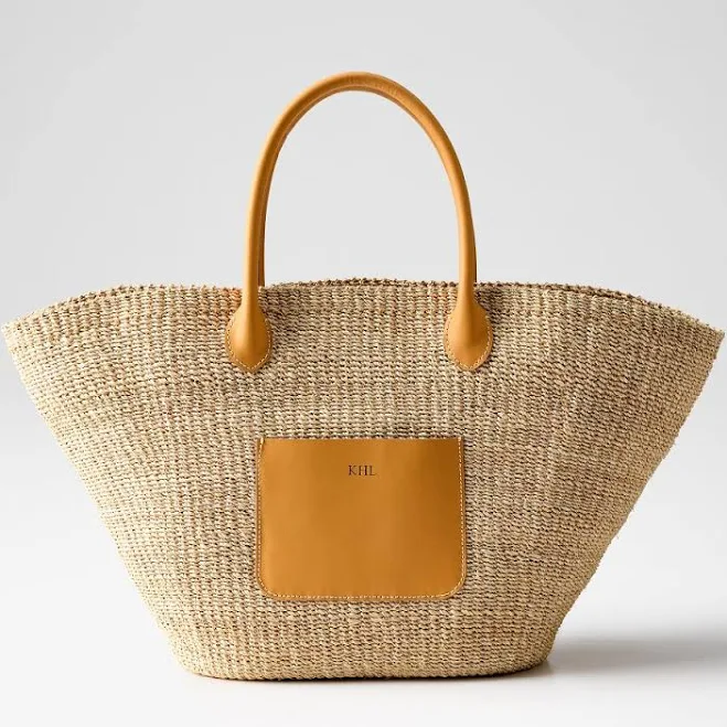 Handwoven Abaca Beach Tote