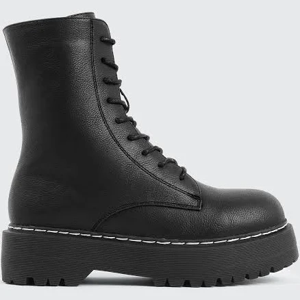 Ardene Women's Chunky Sole Combat Boots