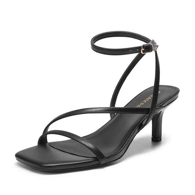 Dream Pairs Women's Strappy Stiletto Heel Sandals