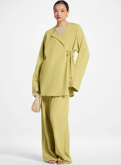 Maya Linen Top & Pants Set