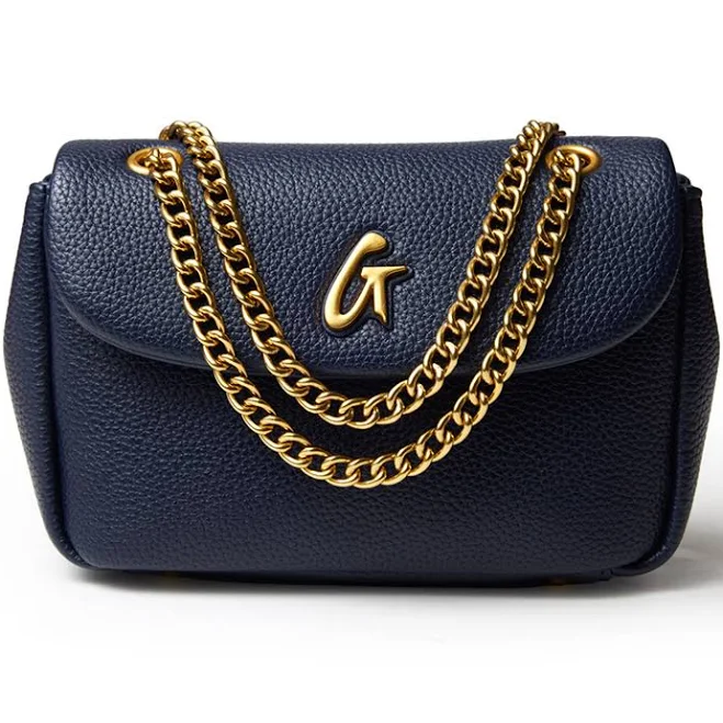 Glam-Aholic Lifestyle Pebble Vegan Leather Mini Flap Bag