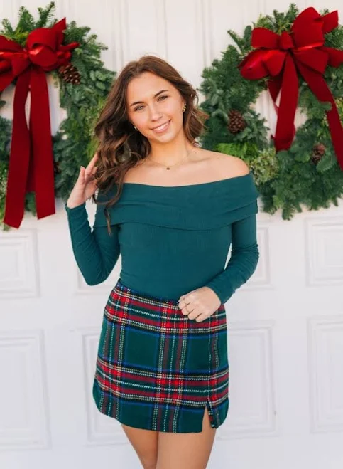 Off Shoulder Long Sleeve Bodysuit