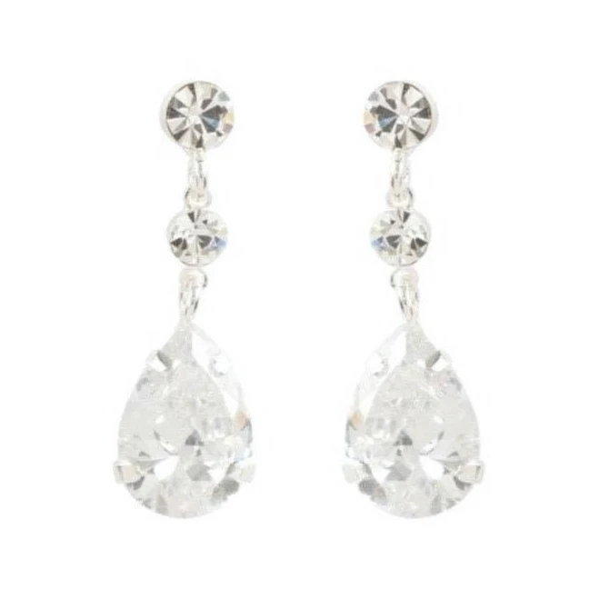 AB Crystal Drop Earrings
