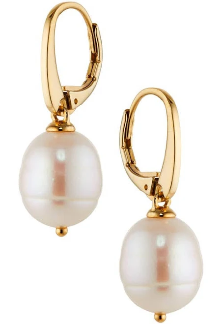 NADRI Women's Cultured Baroque Freshwater Pearl Drop Earrings