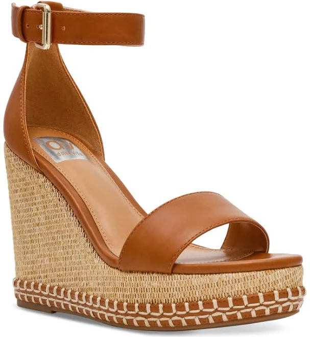 DV by Dolce Vita Women's Tammara Ankle-Strap Platform Wedge Sandals