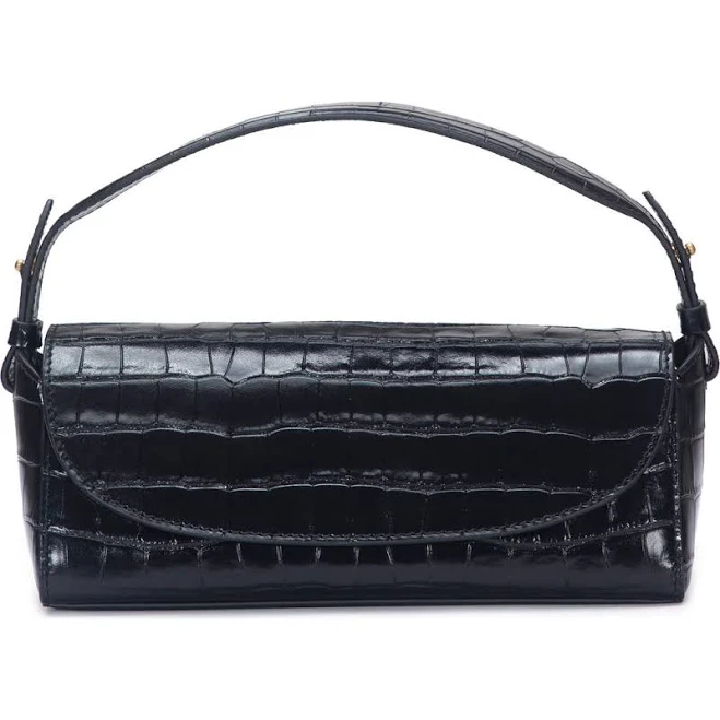 Vince Women's Mini Sabrina Croc Embossed Leather Top Handle Bag