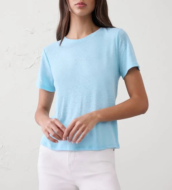 Infinite Pool Women's Linen-Blend T-Shirt