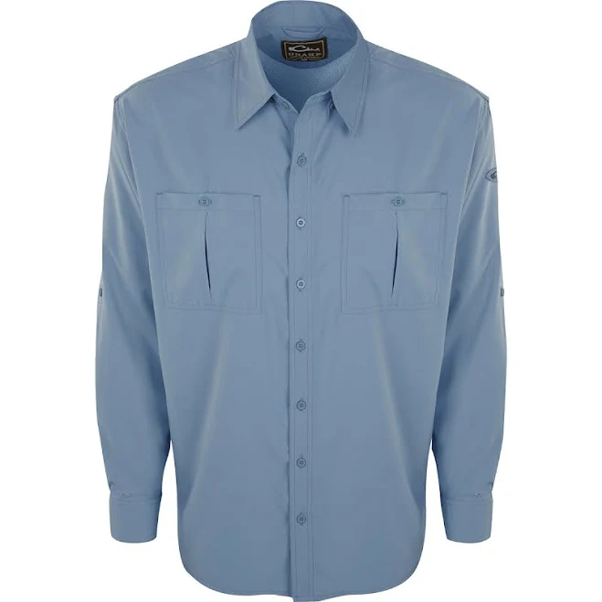 Drake Flyweight Shirt with Vented Back L/S