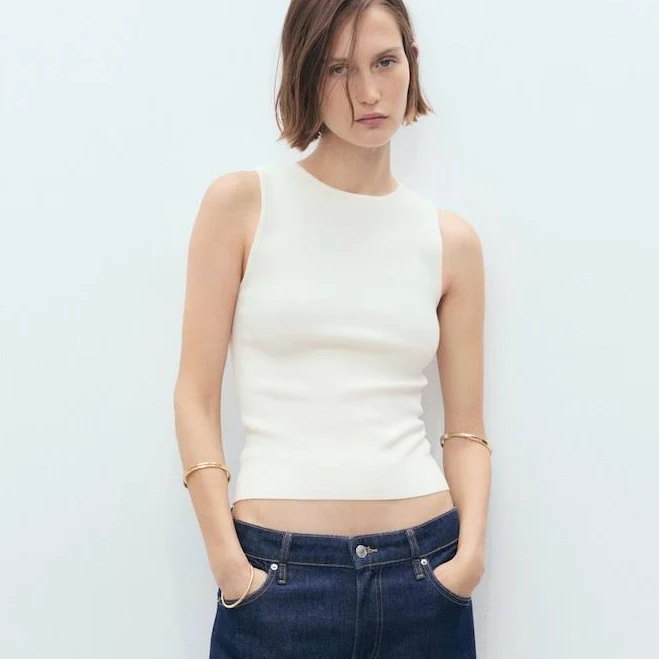 Fine-knit top - Women | MANGO USA