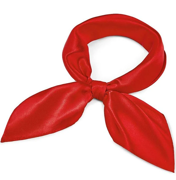 Neck Scarf Red Satin Head Scarf Elegant Red Satin Square Scarf Silky Shawl, Neckerchief Head Wrap For Women Casual Attire, Travel, And Fashion