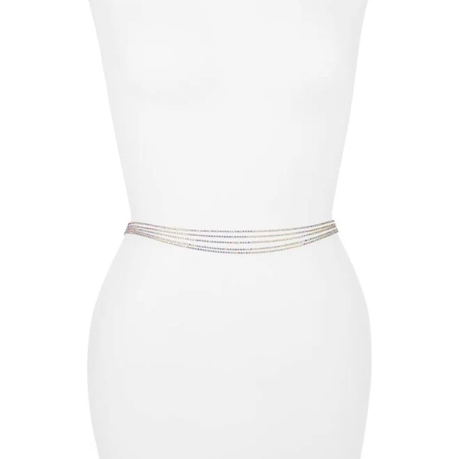 VIDAKUSH Mini Diamante Belly Chain