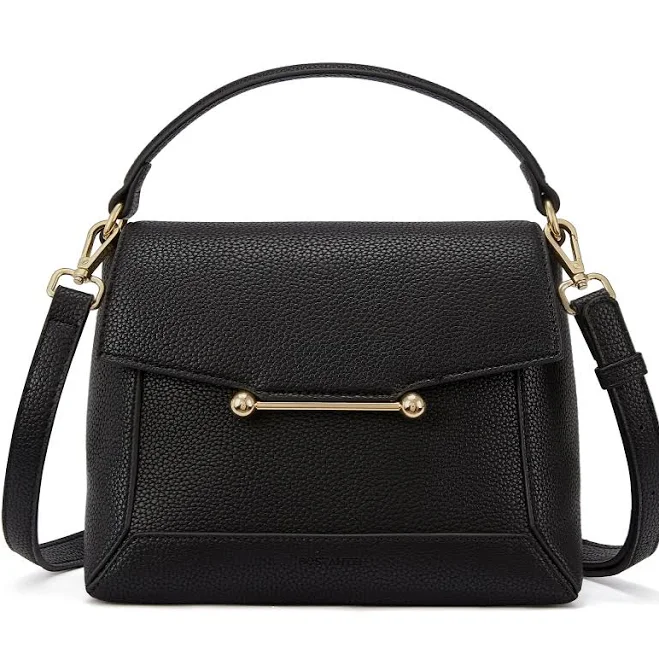 Bostanten Women's Trendy Vegan Leather Crossbody Bag