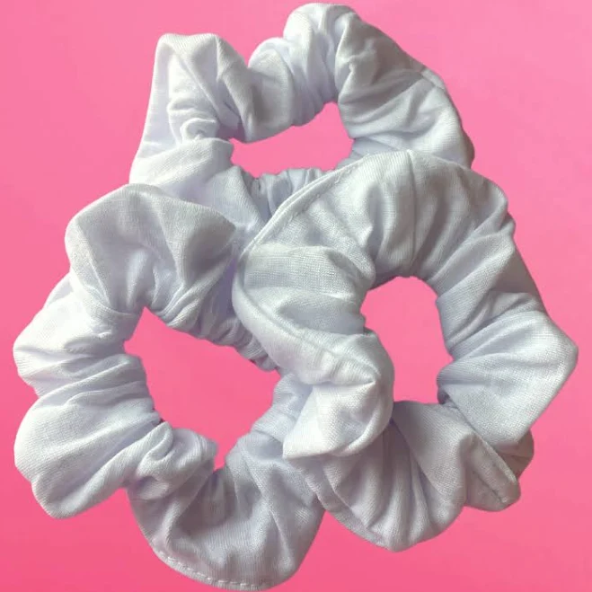 Cotton Jersey Knit Scrunchies