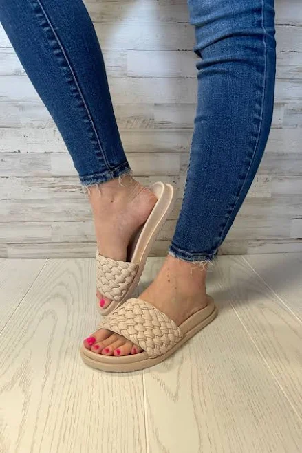 Zoe-1 Braided Slides