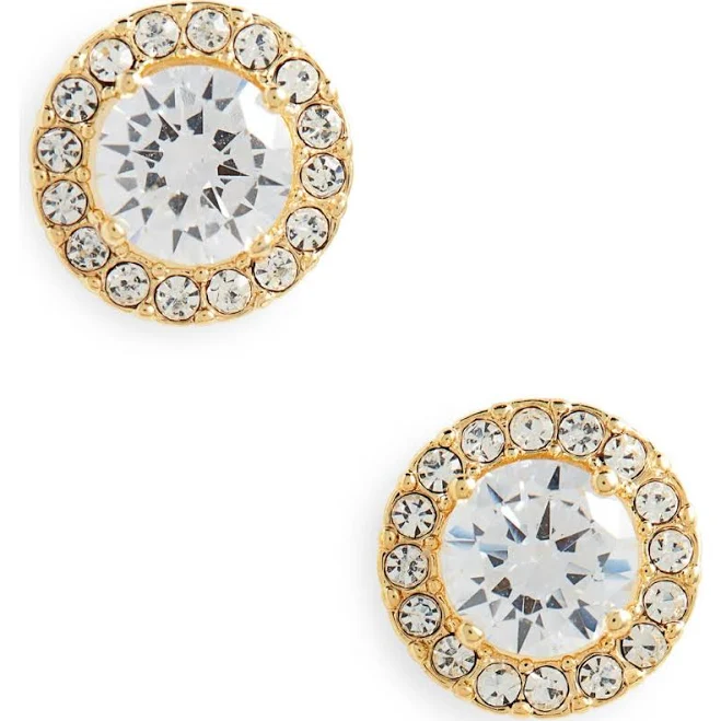 Nordstrom Cubic Zirconia Halo Stud Earrings