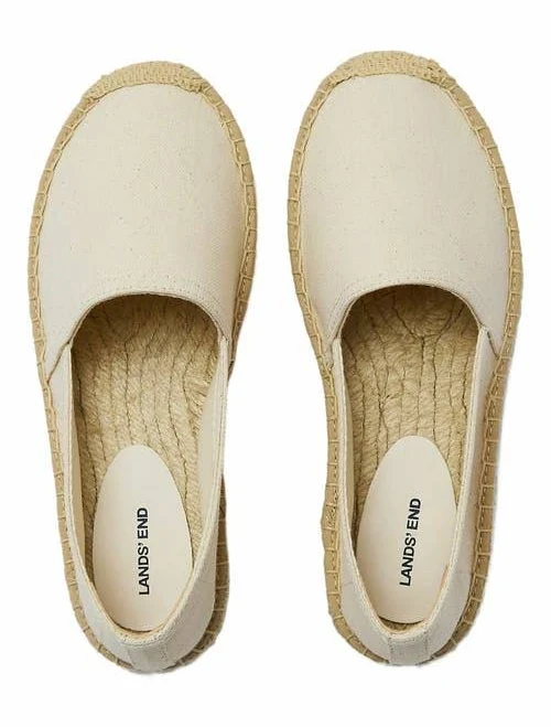Lands' End Women's Classic Espadrille Flats