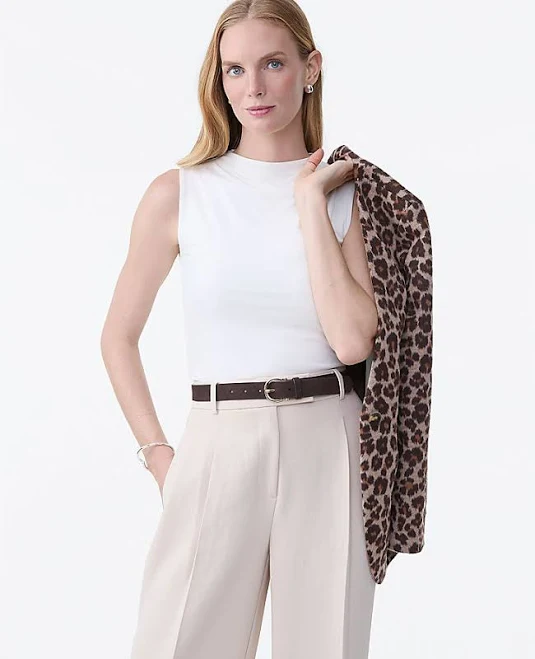 Ann Taylor Women's Mock Neck Knit Shell Top