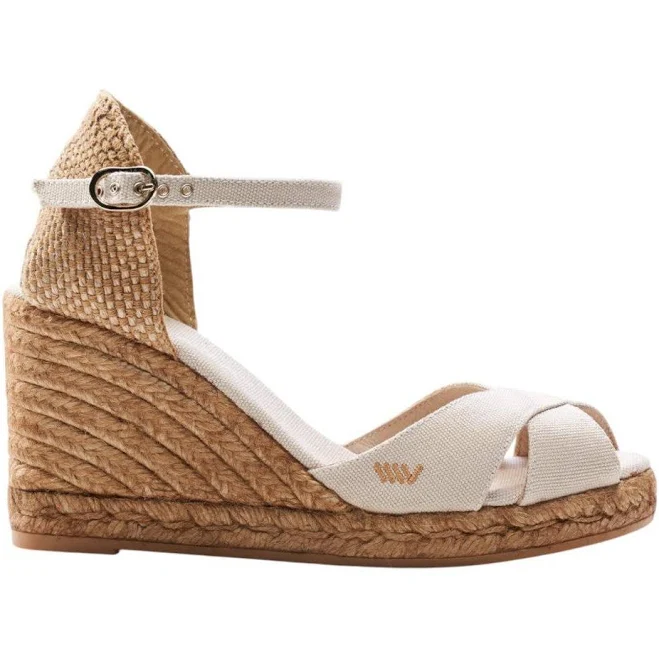 Aiguablava Canvas Espadrille Sandal Wedges