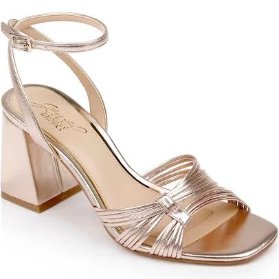 Jewel Badgley Mischka Michelle Block Heel Sandals