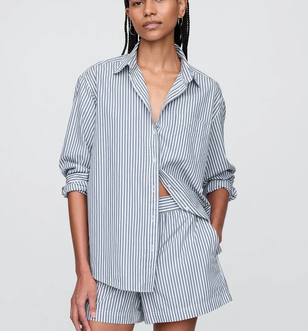 Gap Women's Organic Cotton Poplin Shirt