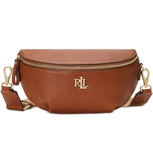Lauren Ralph Lauren Leather Marcy Belt Bag