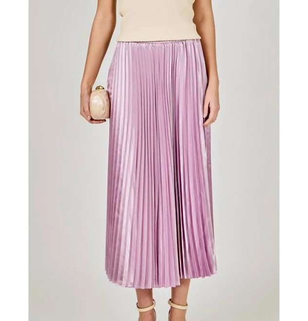 Endless Rose Women's Sunburst Pleated Skirt