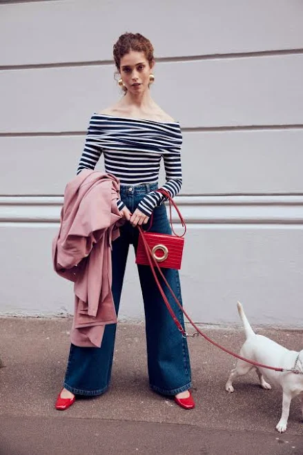 Scott Stripe Bodysuit