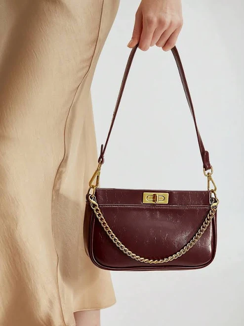 Women's Leather Satchel Handbag