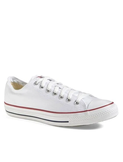 Converse Chuck Taylor All Star Low Top Sneaker in Optical White at Nordstrom, Size 17