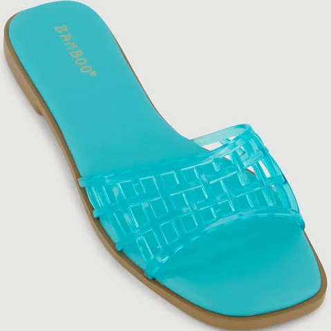 Women's Jelly Band Slide Sandals