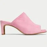 Calla Shoes Debbie Wide Toe Suede Mules