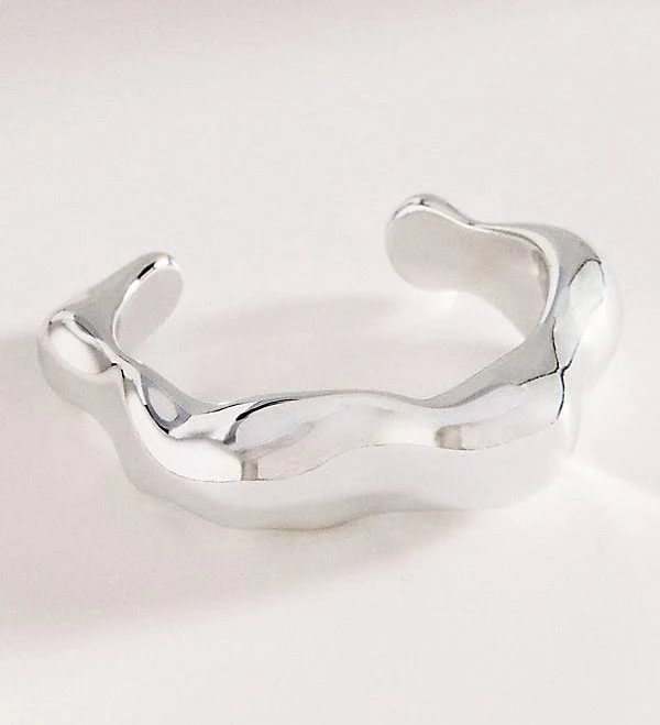 Anthropologie Sculptural Cuff Bracelet