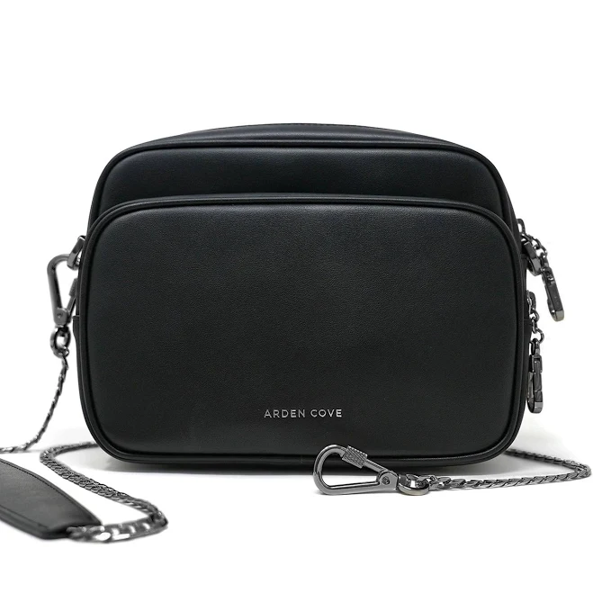 Verona Water-Resistant Anti-Theft Faux Leather Crossbody Bag