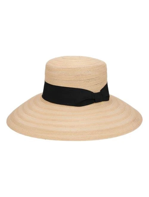 San Diego Hat Women's Mable Ribbon Trim Wide Brim Sun Hat