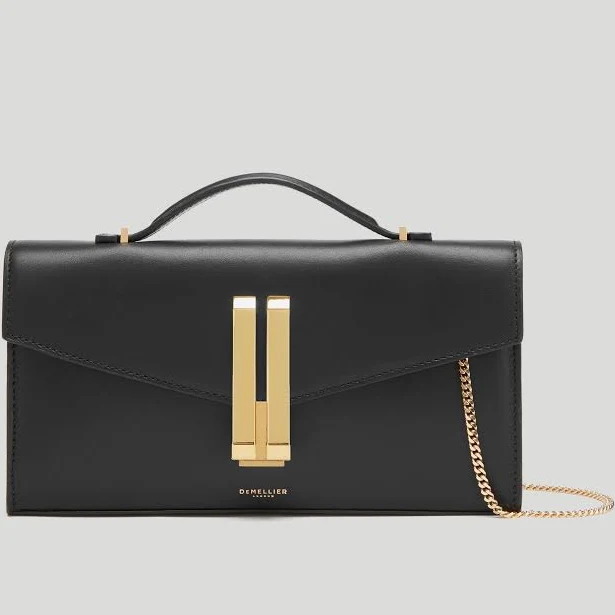 Demellier Vancouver Leather Clutch