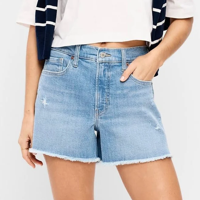 Old Navy Women's High-Waisted 4-Inch Jean Shorts