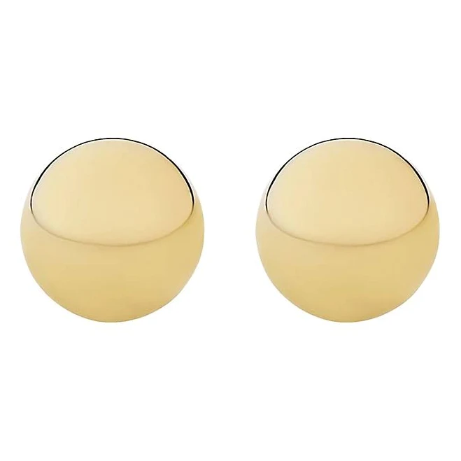 Women's Oradina 14K Solid Gold Have A Ball Studs