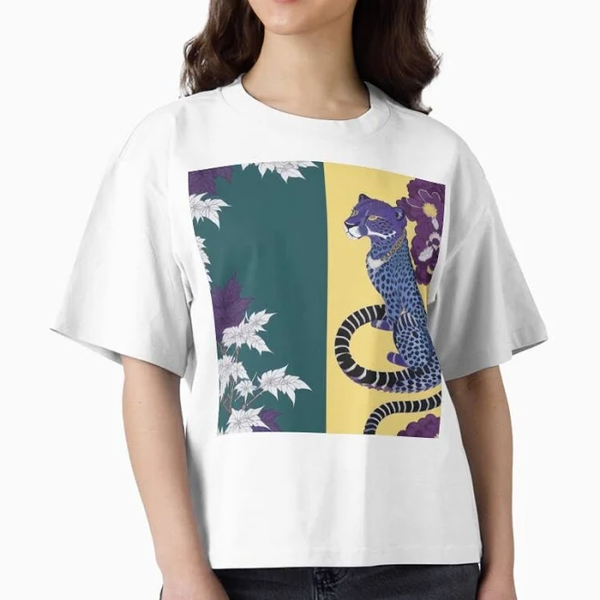 Abstract Art Boxy T-Shirt