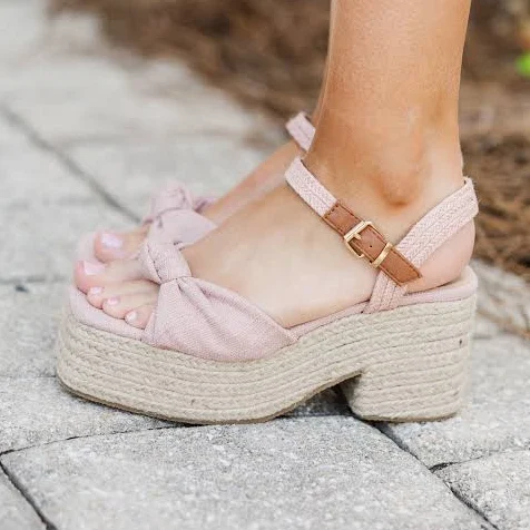 Walking in Paradise Espadrille Heels