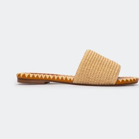 Raffia Salerno Sandal Natural Women's